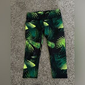 Capri leggings vibrant colors